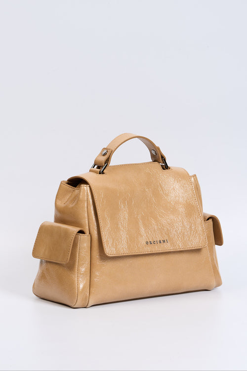 Orciani Borsa SVEVA Small Cargo Biscotto Donna-2