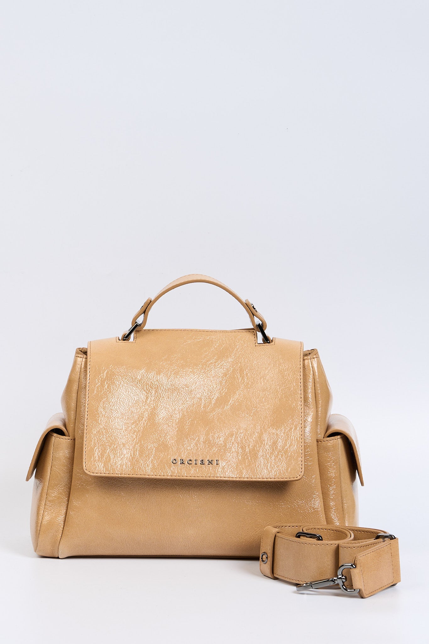 Orciani Borsa SVEVA Small Cargo Biscotto Donna-2