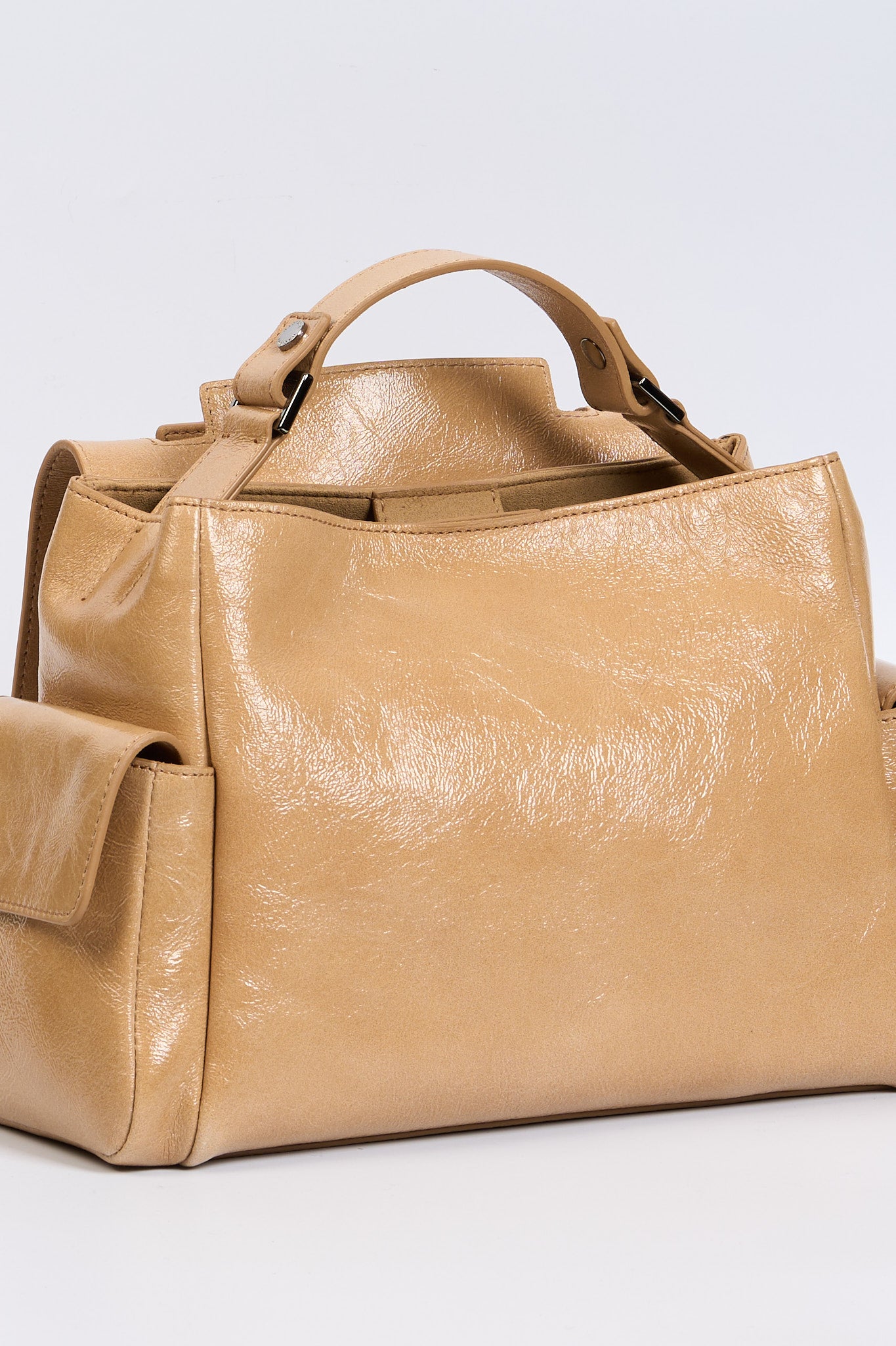 Orciani Borsa SVEVA Small Cargo Biscotto Donna-8