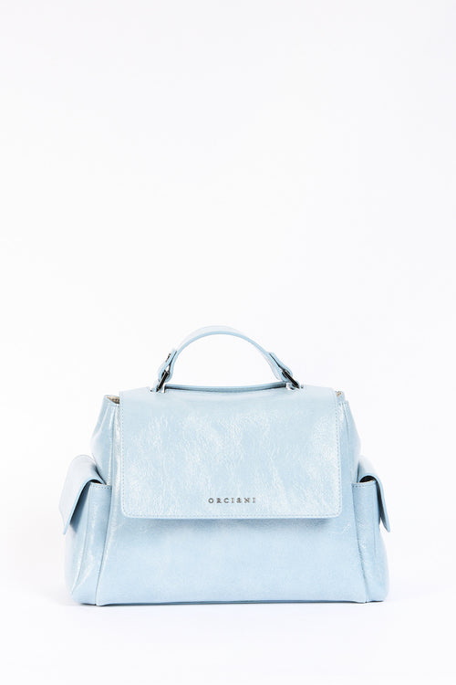 Orciani Borsa SVEVA Small Cargo Cielo Donna-2