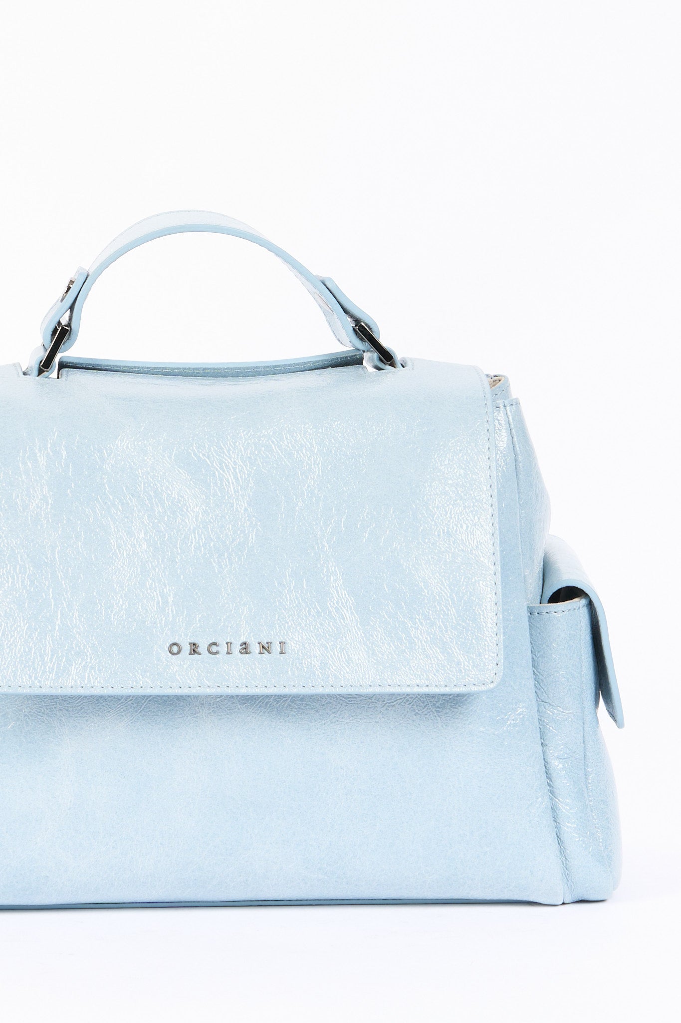 Orciani Borsa SVEVA Small Cargo Cielo Donna-5