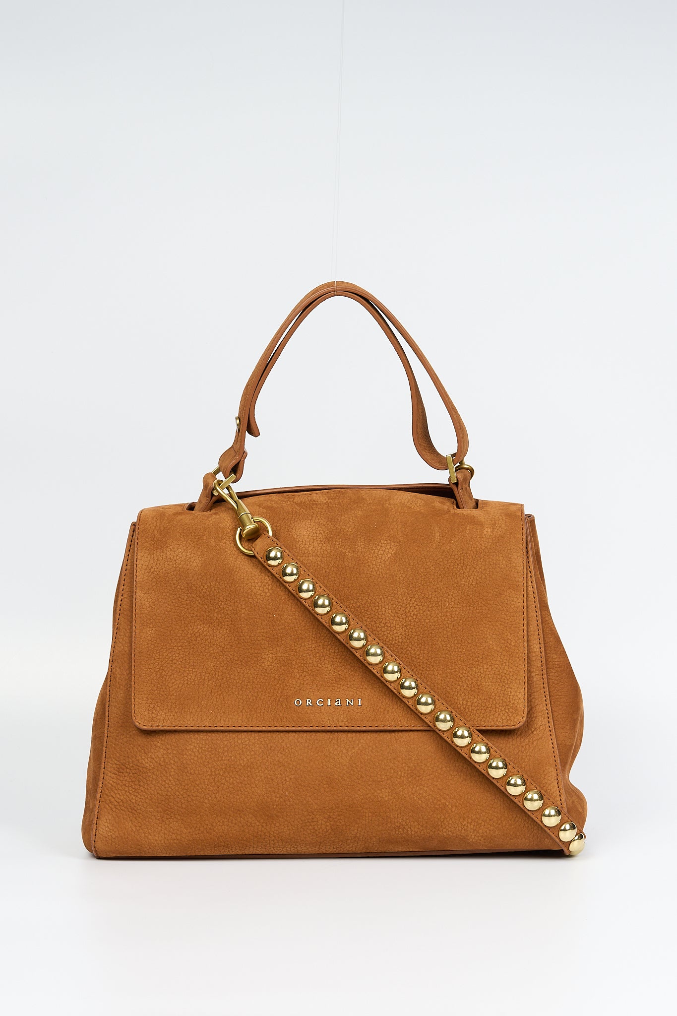 Orciani Borsa Sveva Media Borchie Sella Donna-1