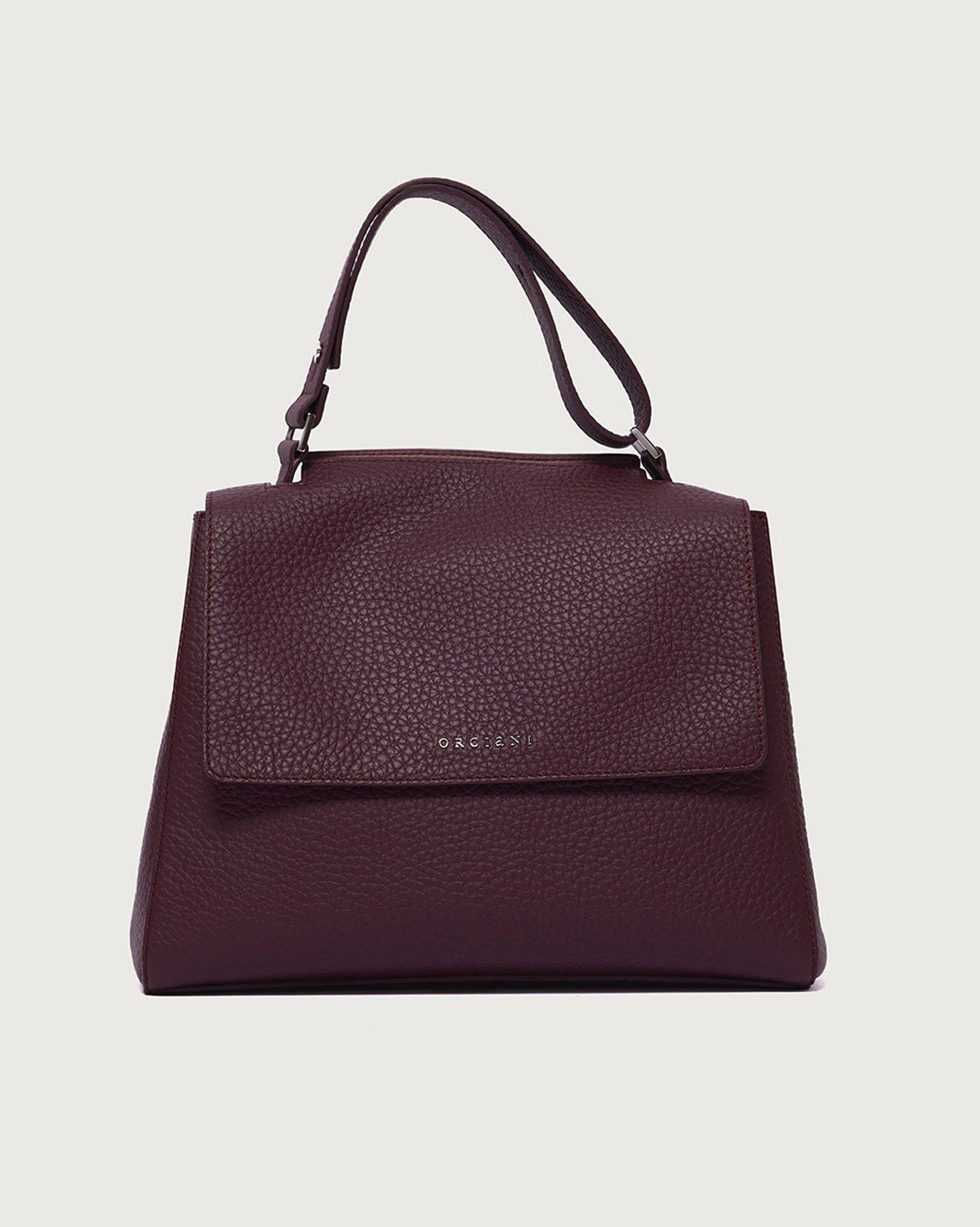 Orciani Sveva Medium Tr Soft Bag Bordeaux Woman-1