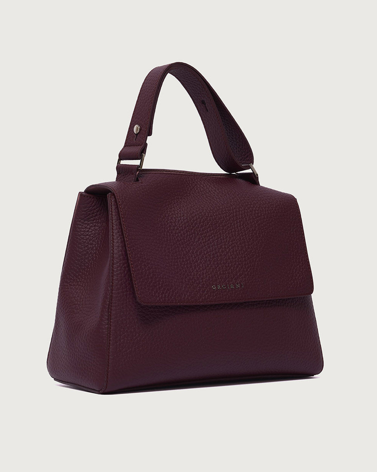 Orciani Sveva Medium Tr Soft Bag Bordeaux Woman-3
