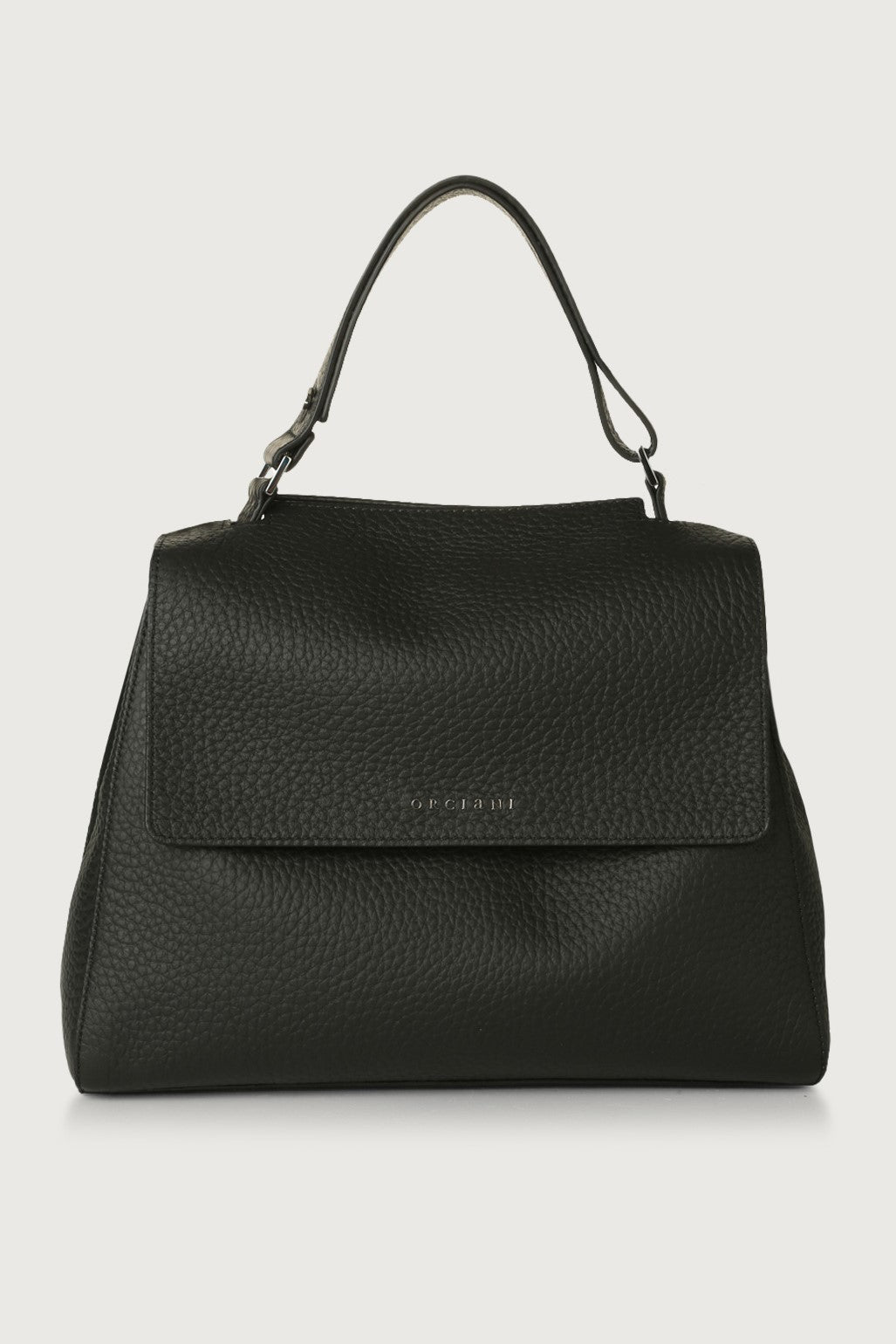 Orciani Sveva Medium Soft Bag Black Woman-1