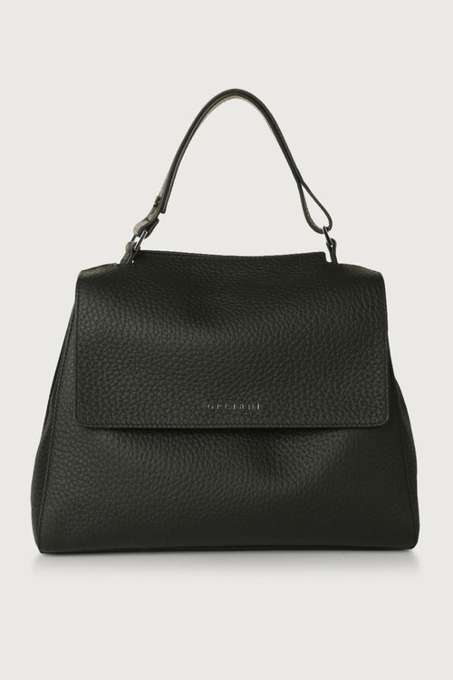 Orciani Sveva Medium Soft Bag Black Woman