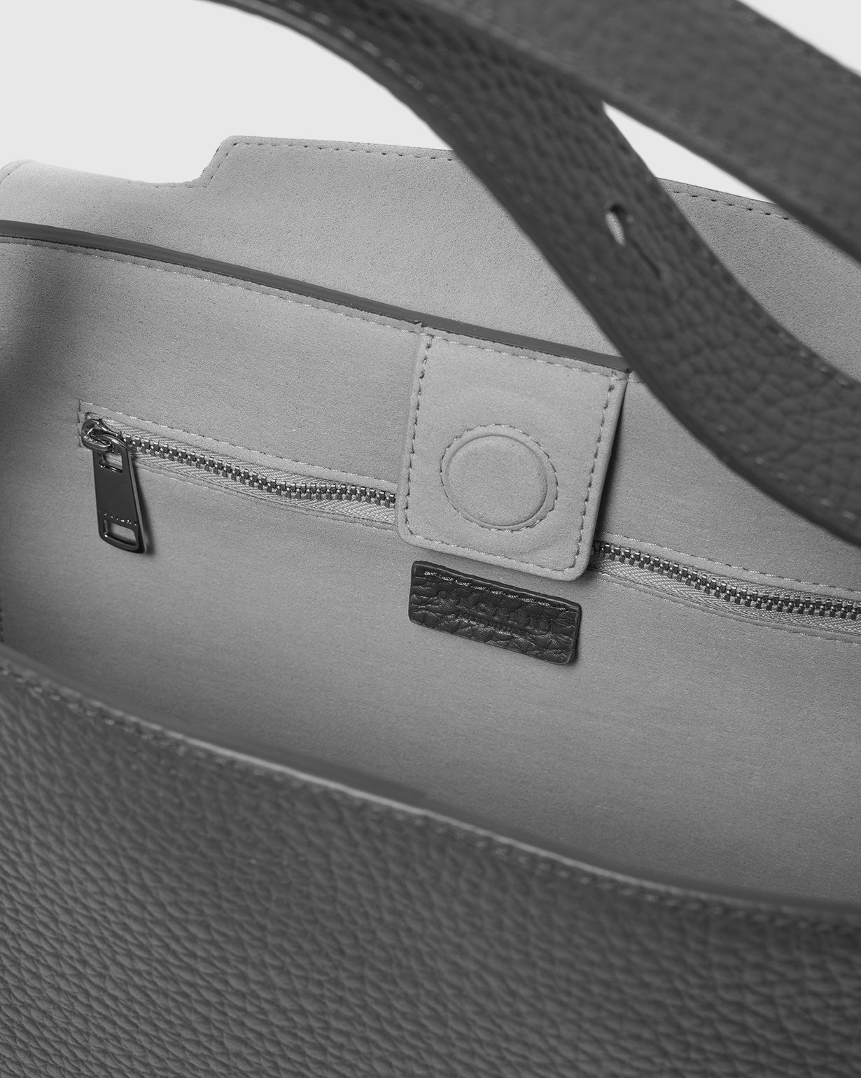 Orciani Borsa Sveva Media Soft Taupe Donna-5