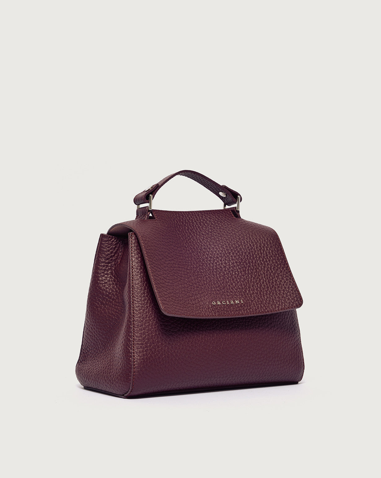 Orciani Sveva Small Bag Tr Soft Bordeaux Woman-3