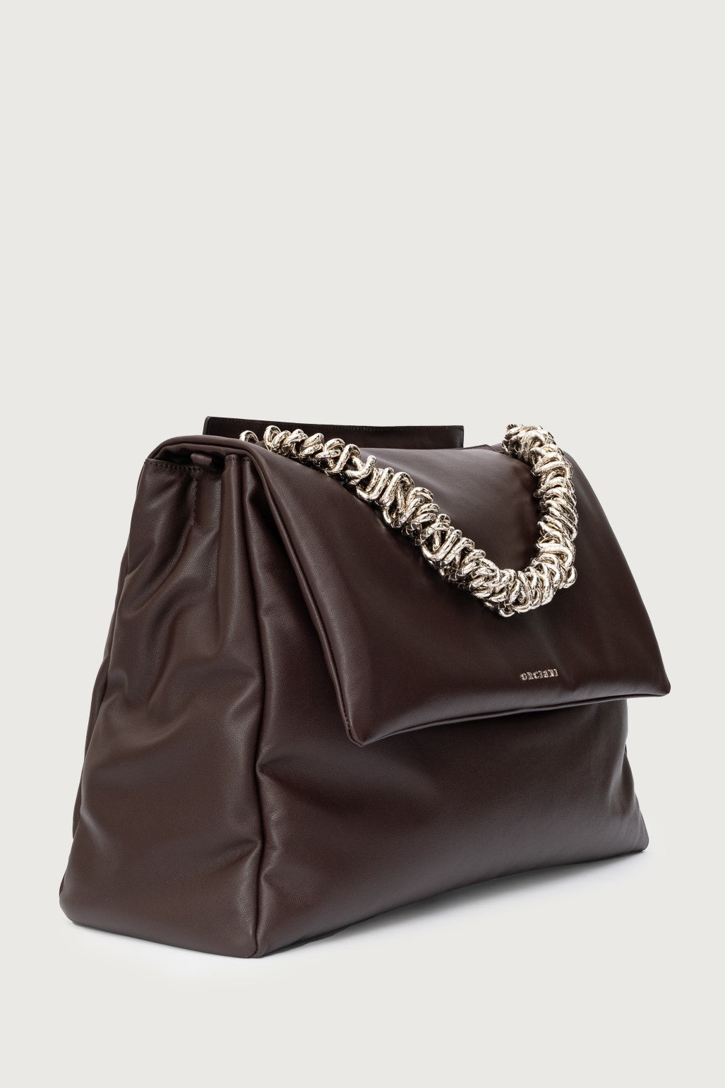 Orciani Borsa Sveva XL Nappa Cioccolato Donna-2