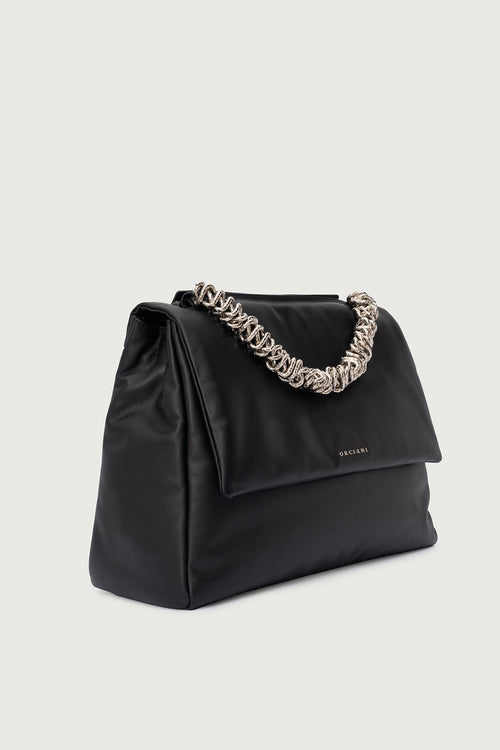 Orciani Borsa Sveva XL Nappa Nero Donna-2