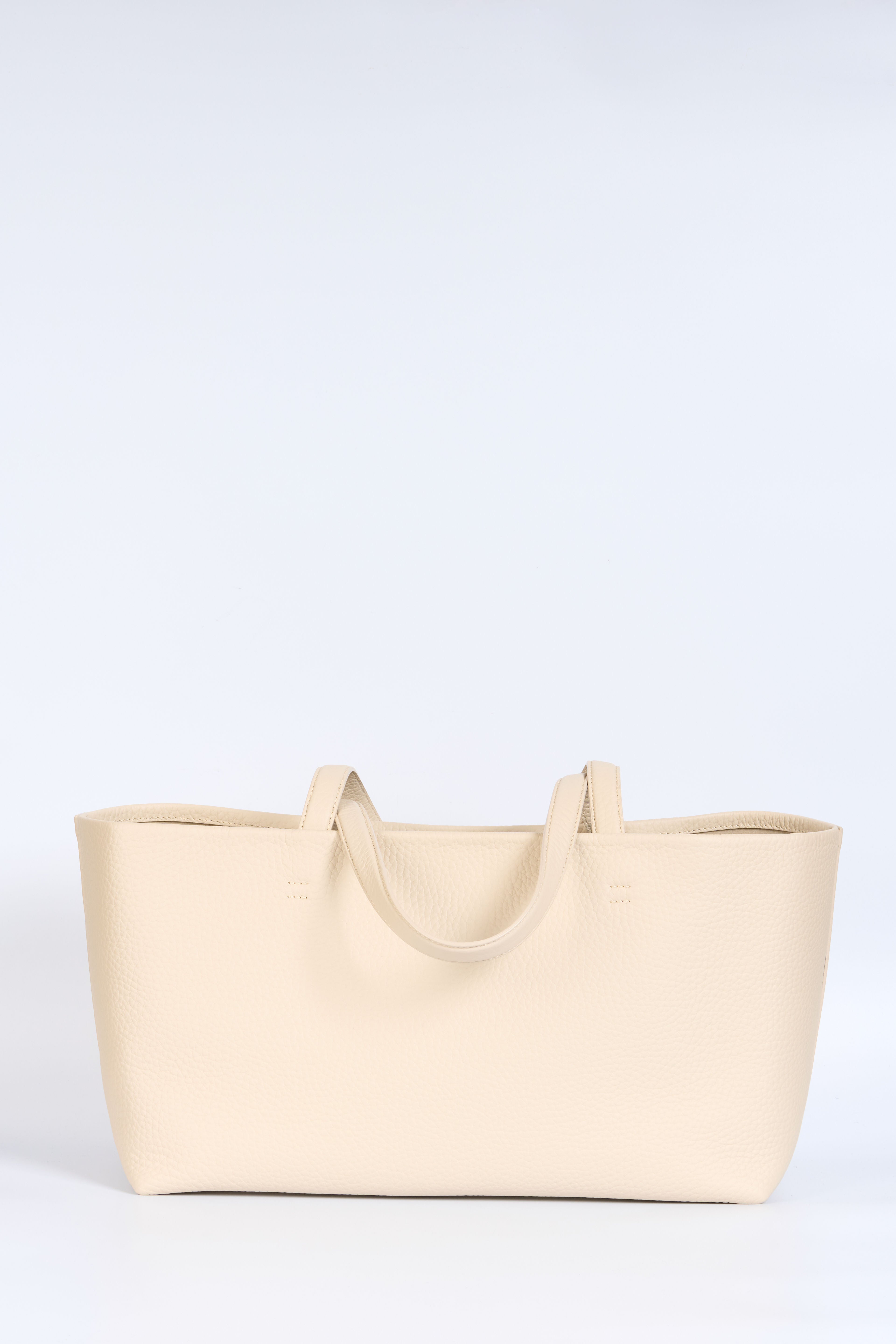 Orciani Borsa Tata Shopper XL Avorio Donna-4
