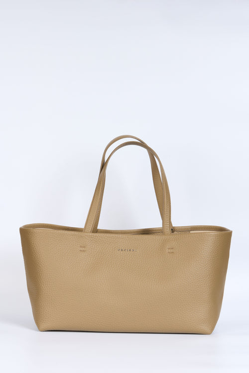 Orciani Borsa Tata Shopper XL Kiwi Donna
