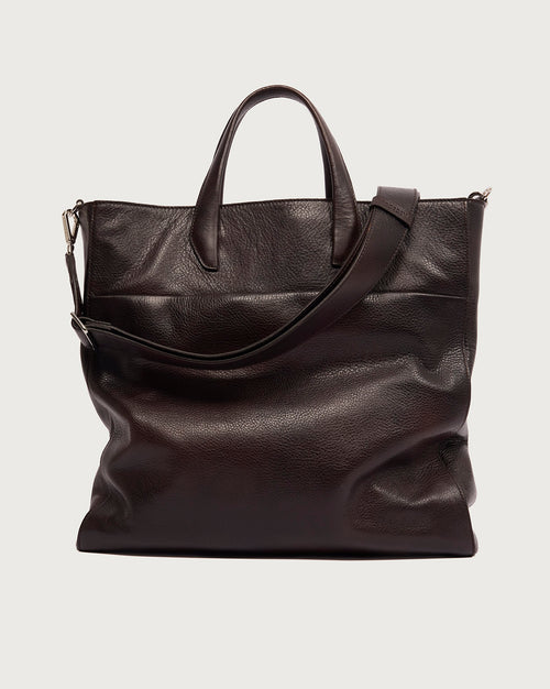Orciani Borsa Tote Lagoon Uomo Work testa di moro-2