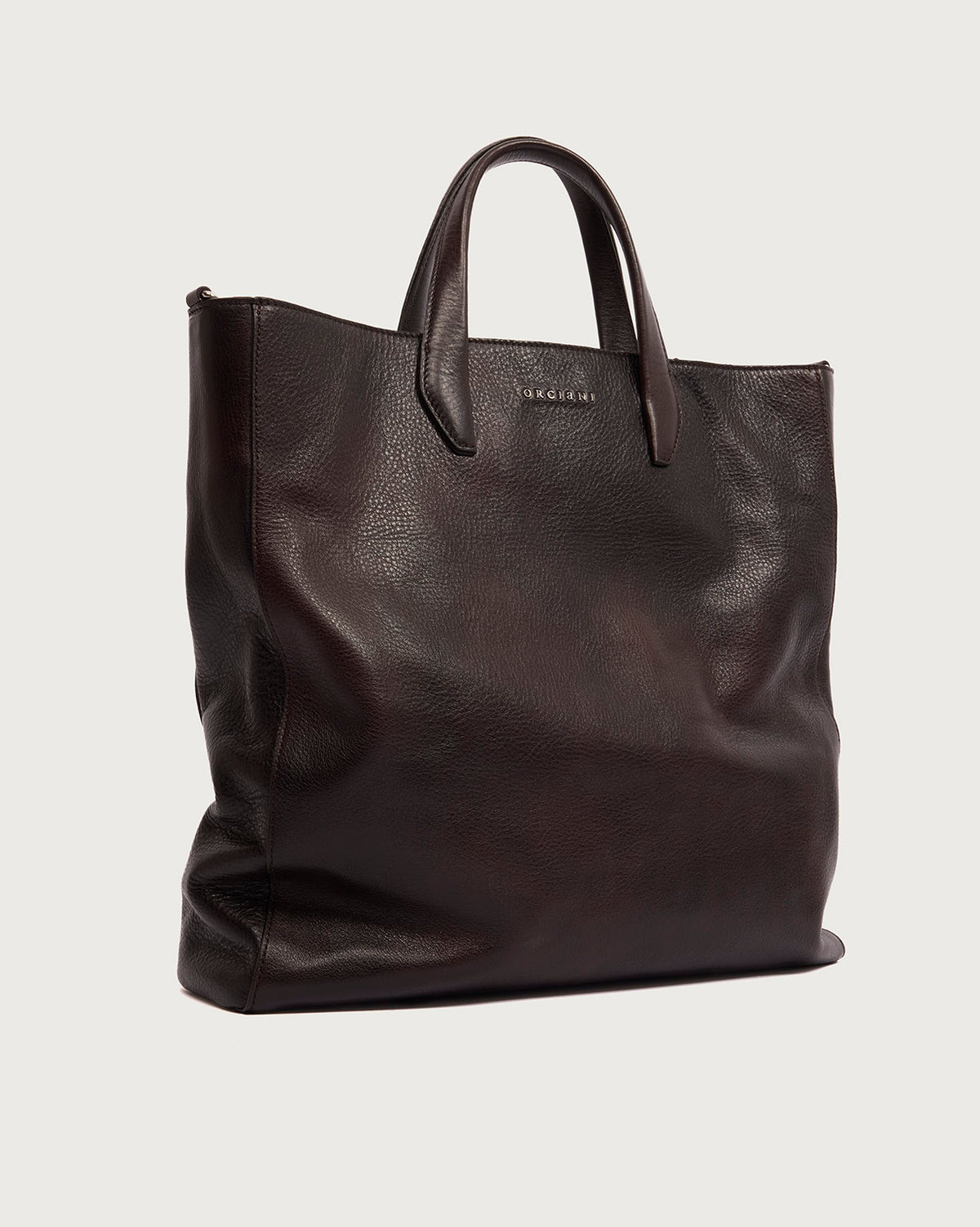 Orciani Borsa Tote Lagoon Uomo Work testa di moro-3