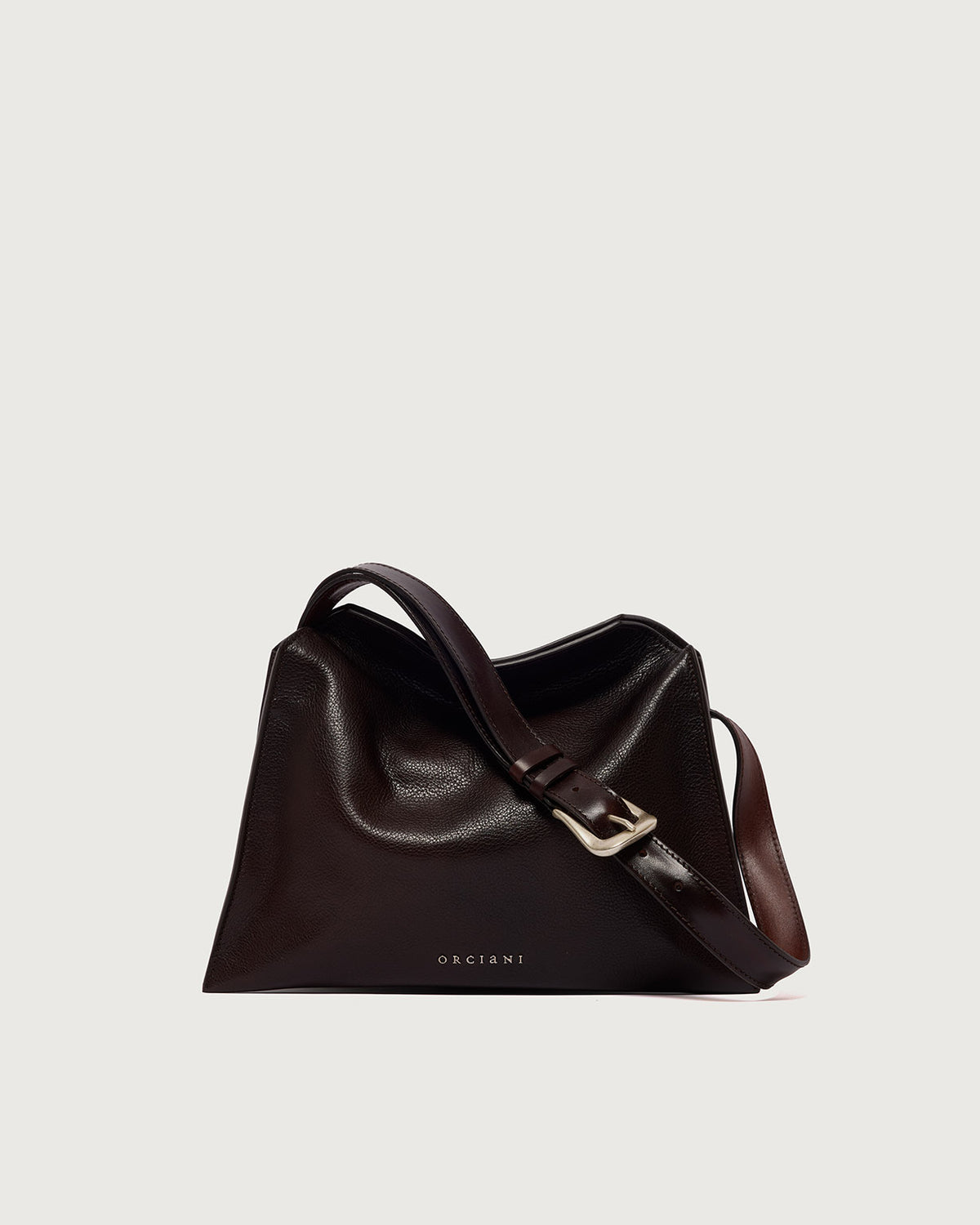 Orciani Borsa TRINITY PICCOLA LAGOON testa di moro donna-2