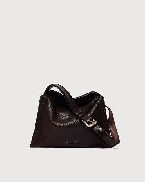 Orciani Borsa TRINITY PICCOLA LAGOON testa di moro donna-2