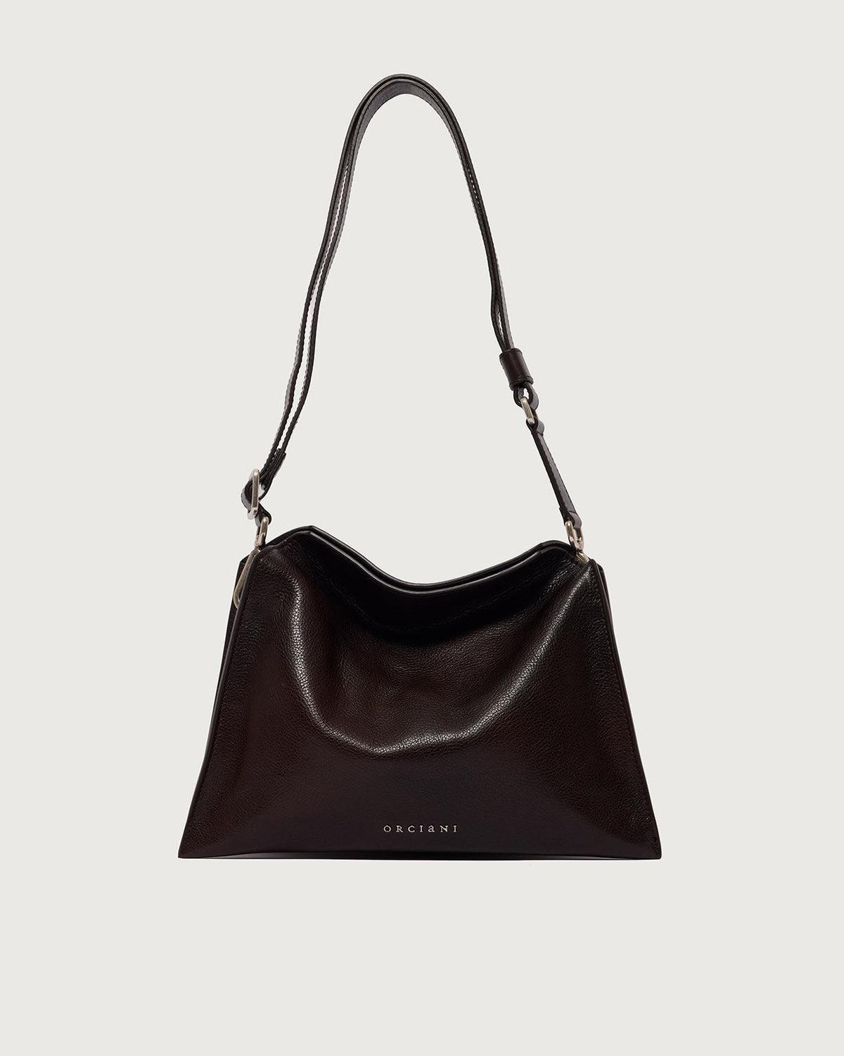Orciani Borsa TRINITY PICCOLA LAGOON testa di moro donna-5