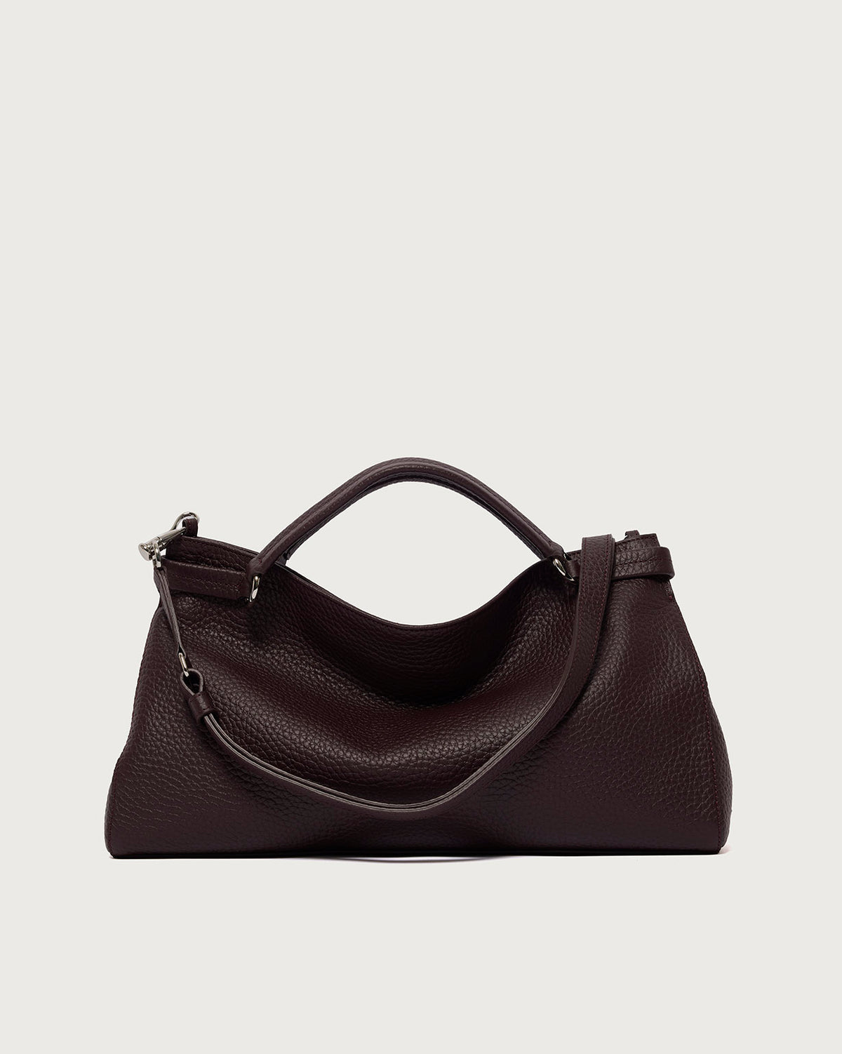 Orciani Borsa VIRGO MEDIA SOFT Bordeaux da donna-3