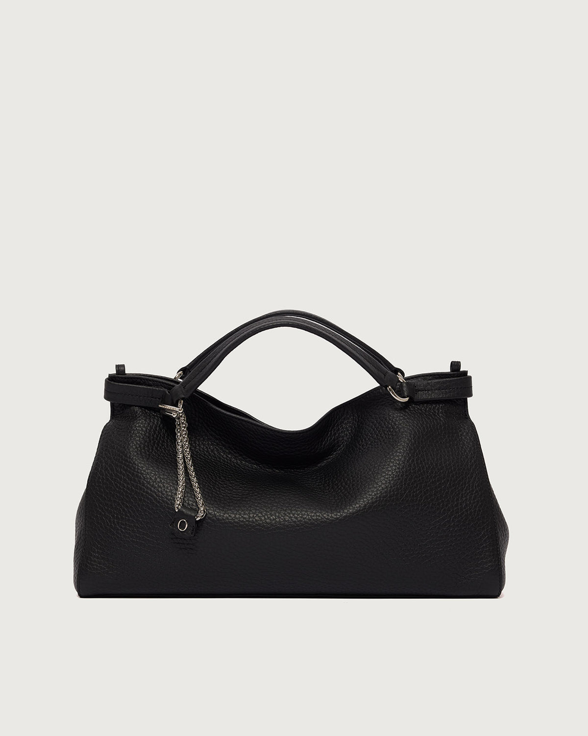 Orciani Borsa VIRGO MEDIA SOFT in pelle Nero Donna-1
