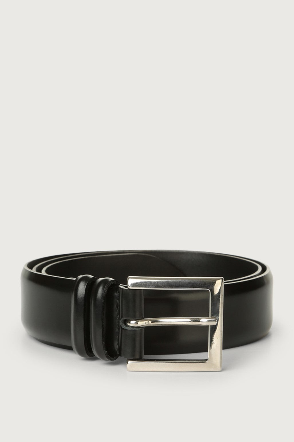 Orciani Cintura Classica Pelle Calf Nero da Uomo-1