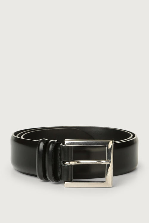 Orciani Cintura Classica Pelle Calf Nero da Uomo