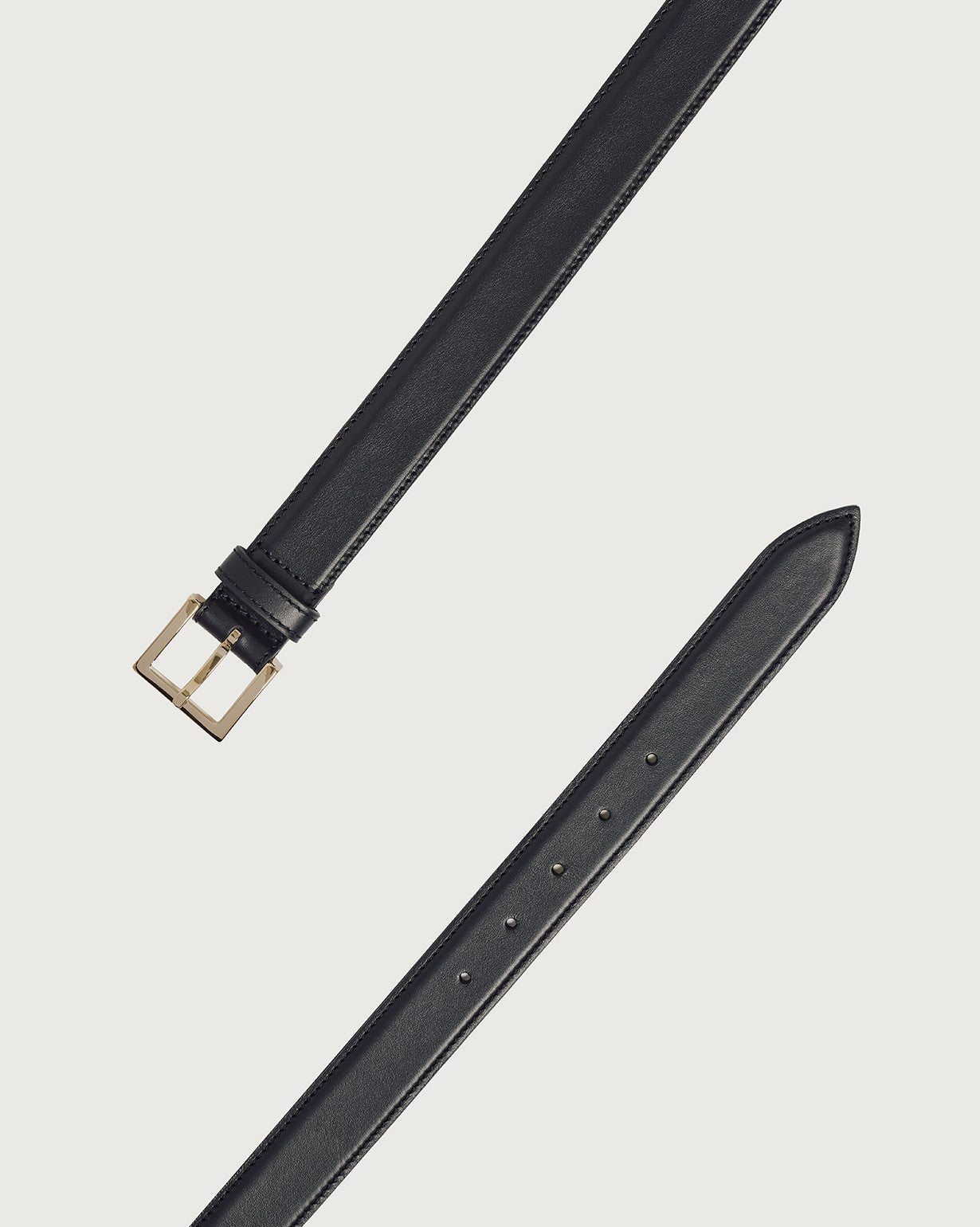 Orciani Cintura Fibbia Quadrata Nero Donna-3