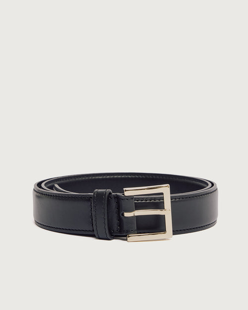 Orciani Cintura Fibbia Quadrata Nero Donna