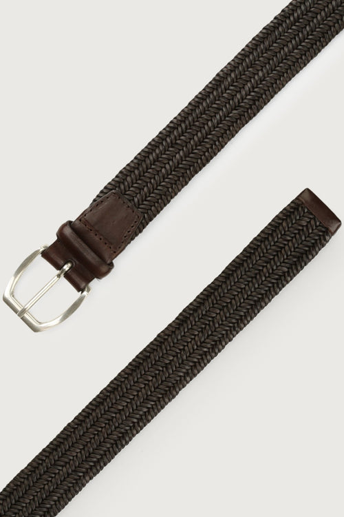Orciani Cintura Intrecciata Wide T.Moro Uomo-2