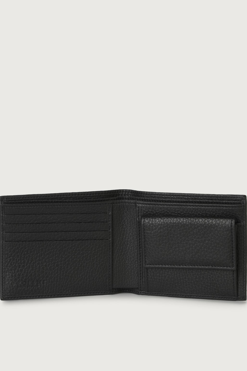 Orciani Wallet With Coin Purse Black Man-2