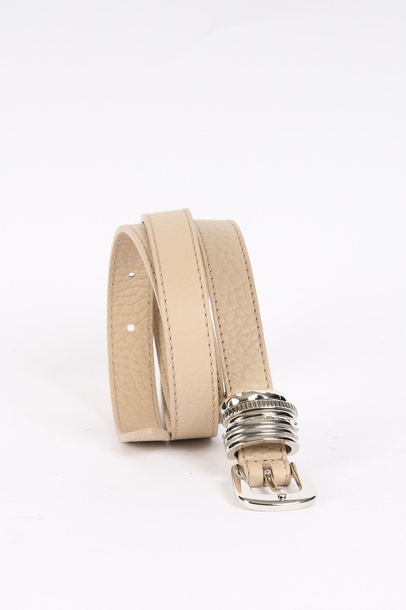 Orciani Cintura Pelle 2 Cm Sabbia Donna-3