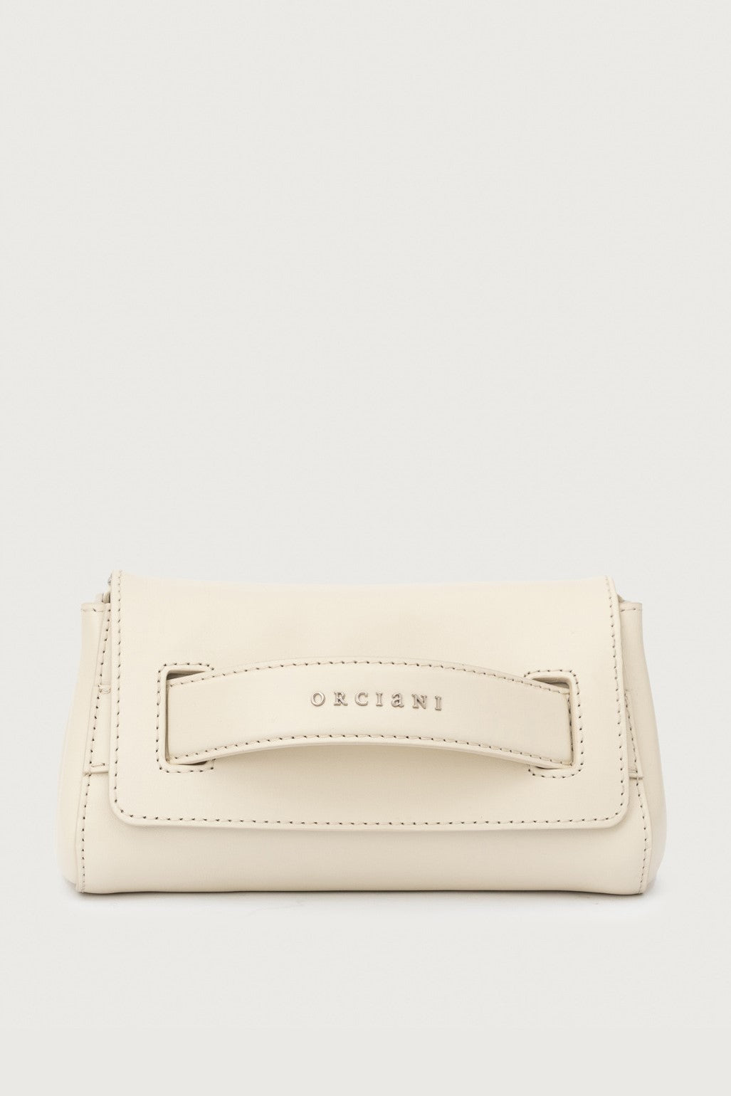 Orciani Clutch Gossip Latte Donna-1