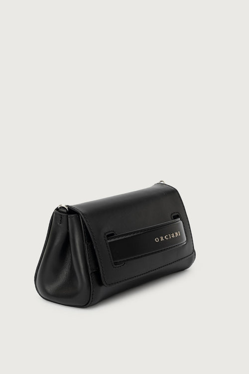 Orciani Clutch Gossip Nero Donna-2