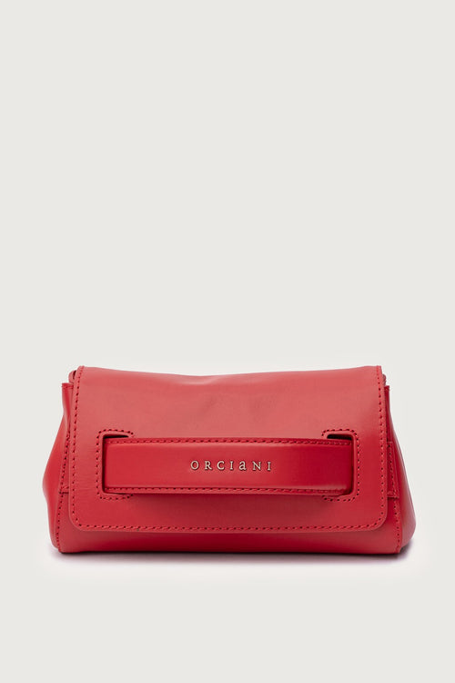 Orciani Clutch Gossip Rosso Donna