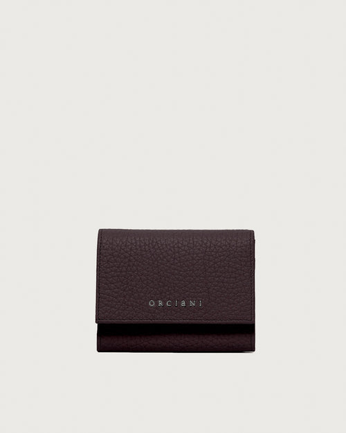 Orciani Portafoglio Soft bordeaux donna a busta