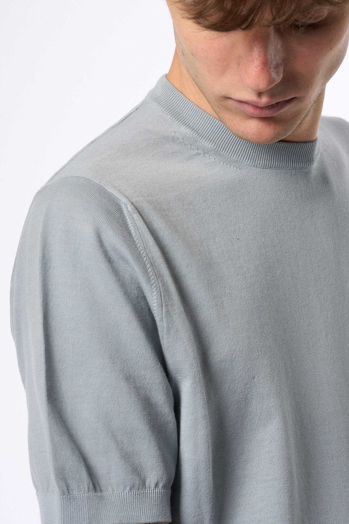 Ottaviani Maglia Manica Corta Giza Calata Perla Uomo-2