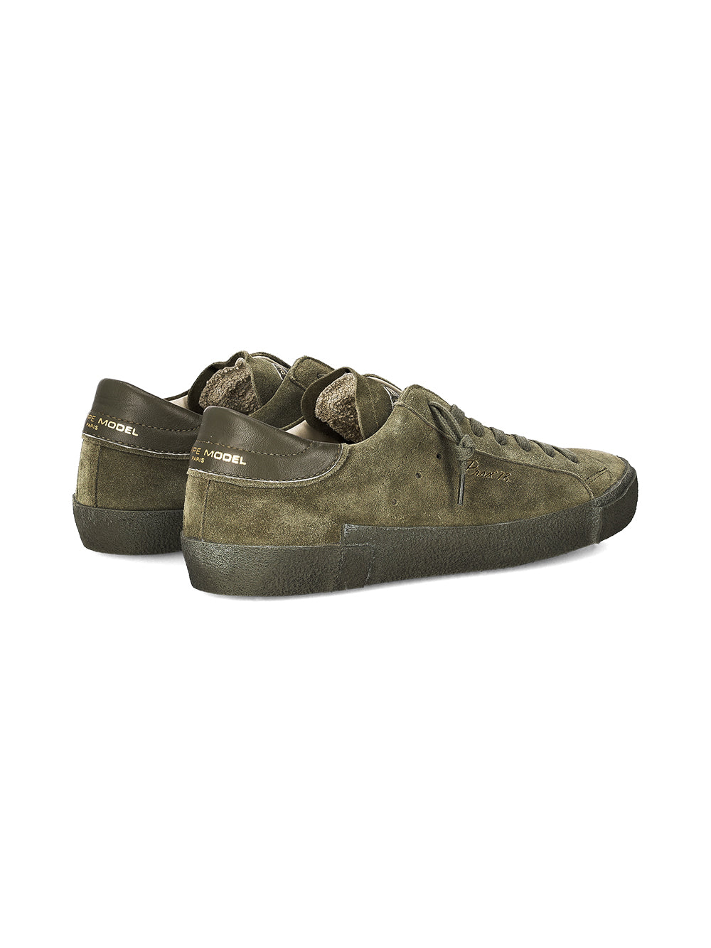 Philippe Model Sneaker Paris Low Militare Uomo-3