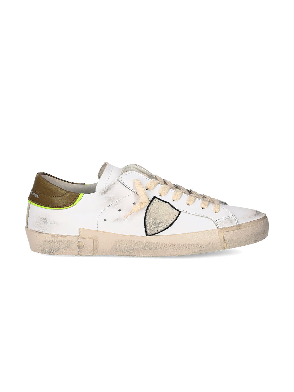 Philippe Model Sneaker Paris Low Bianco/verdone Uomo-1