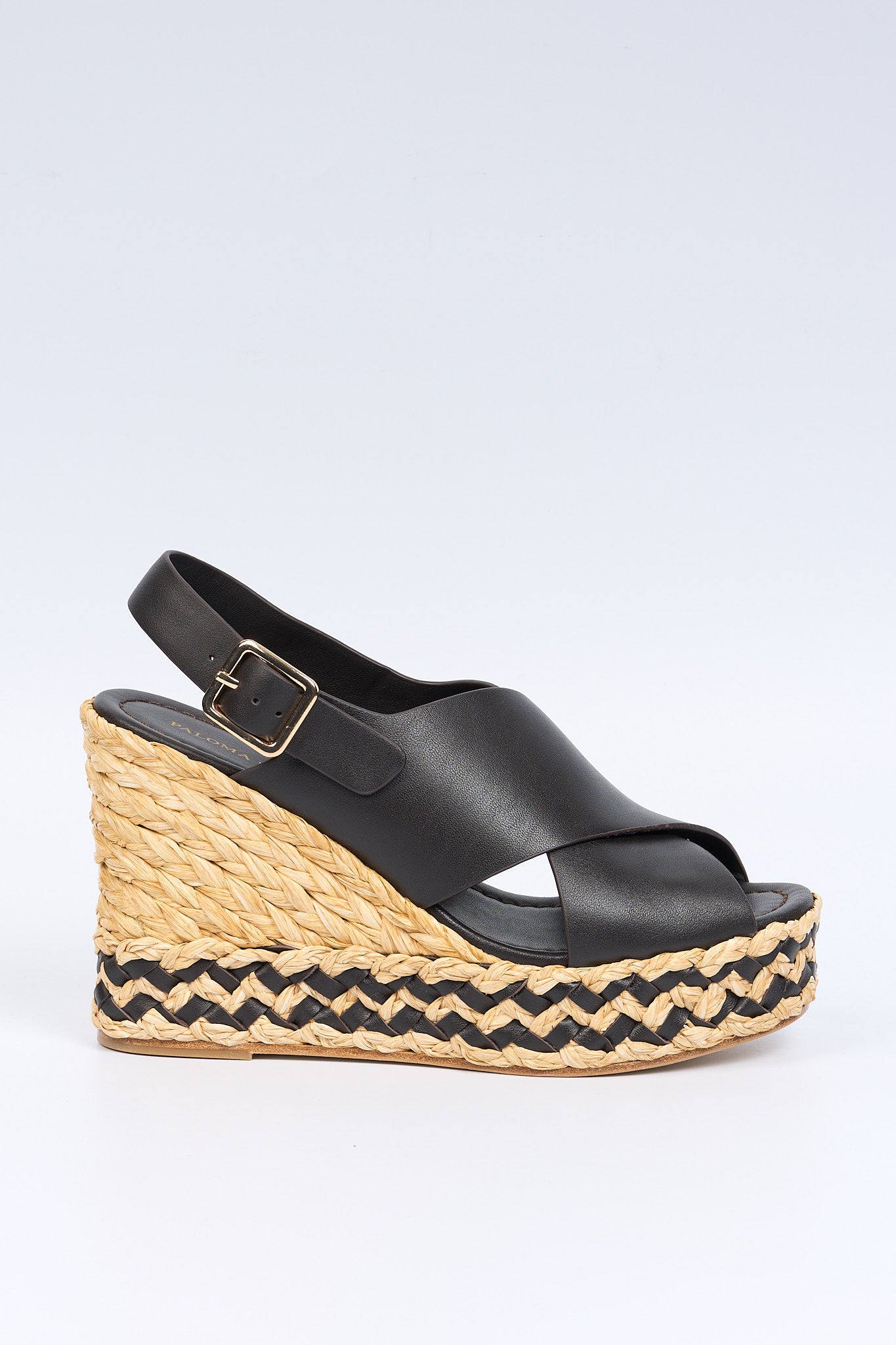 Paloma Barcelo' Sandalo Oda Corda Cioccolato Donna-1