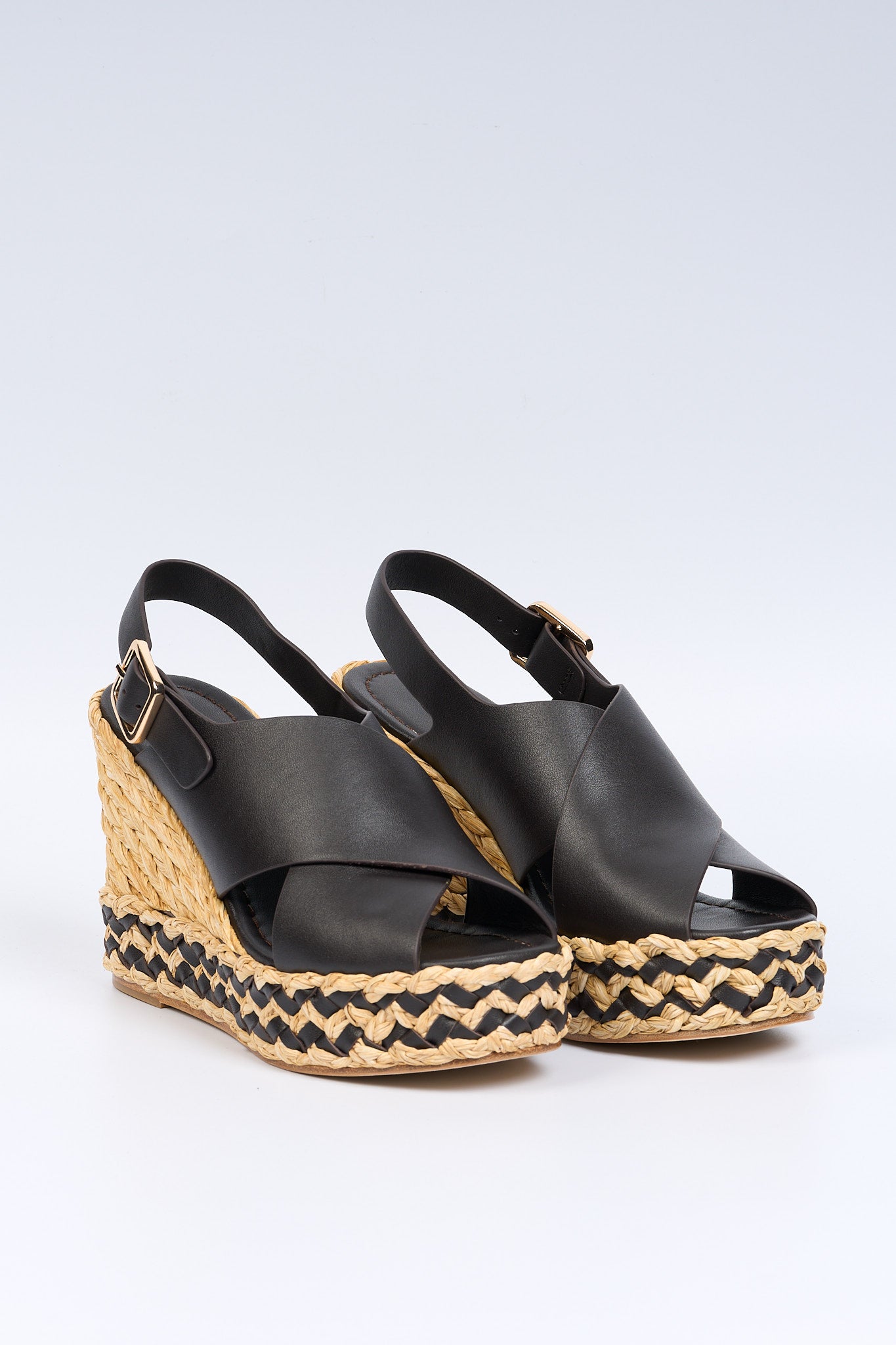 Paloma Barcelo' Sandalo Oda Corda Cioccolato Donna-3