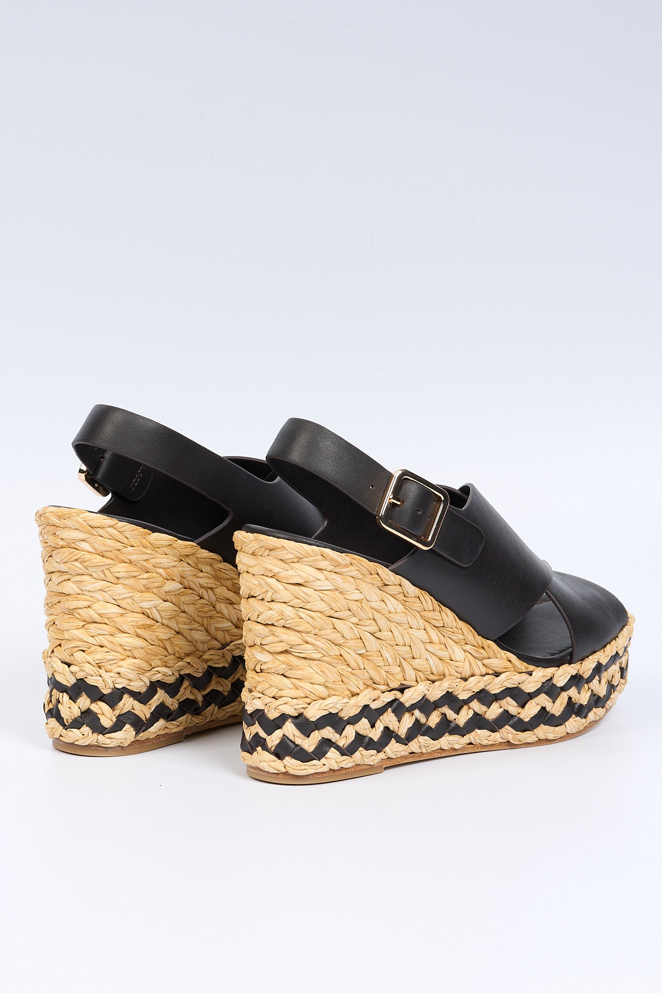 Paloma Barcelo' Sandalo Oda Corda Cioccolato Donna-4