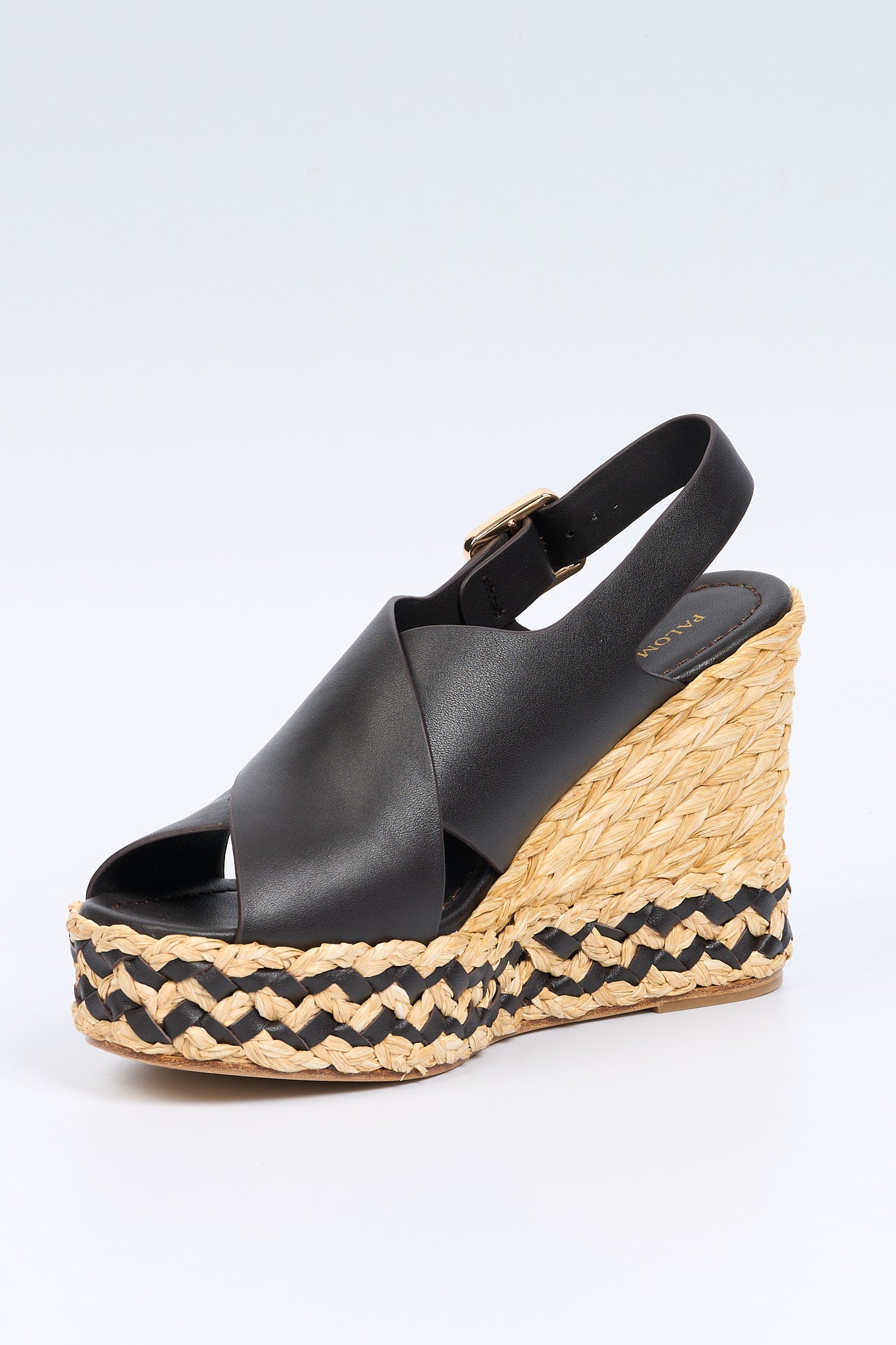 Paloma Barcelo' Sandalo Oda Corda Cioccolato Donna-5