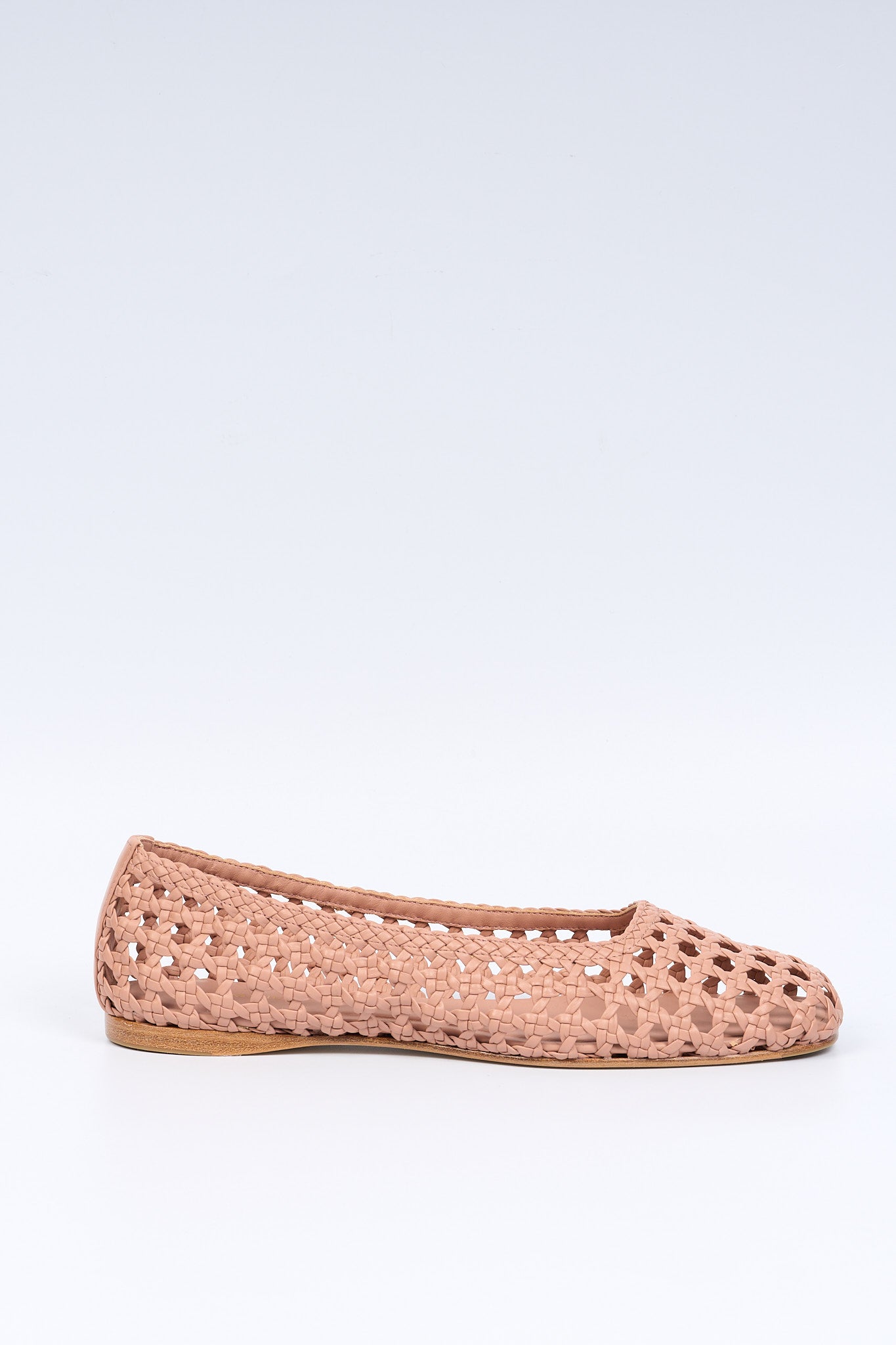 Paloma barcelo' Ballerina Shell Traforata Rosa Donna-1