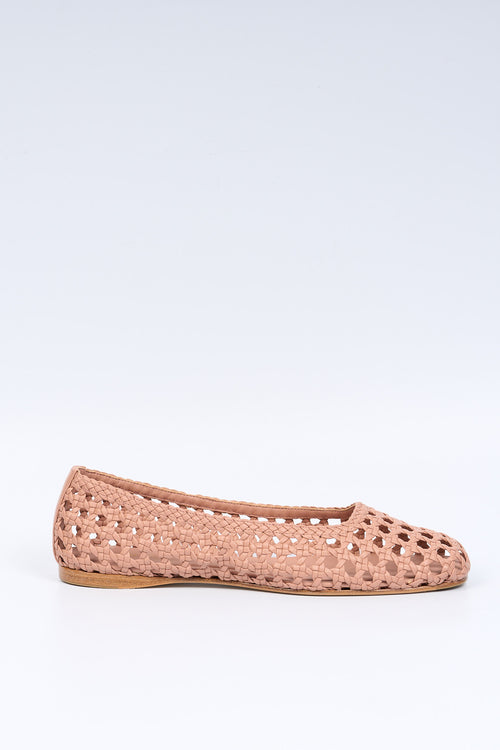 Paloma barcelo' Ballerina Shell Traforata Rosa Donna