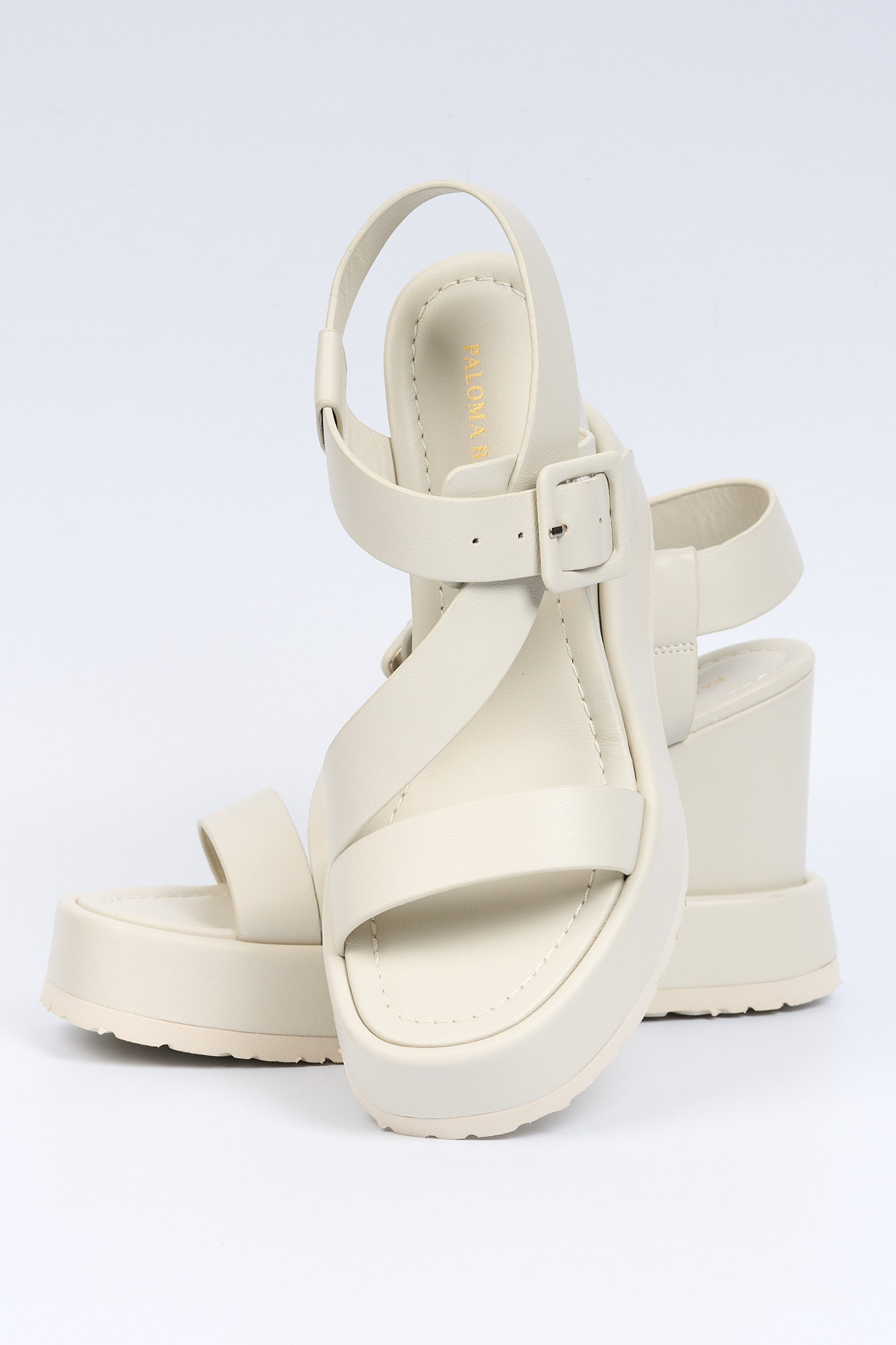 Paloma barcelo' Sandalo Tessa Zeppa Ghiaccio Donna-5