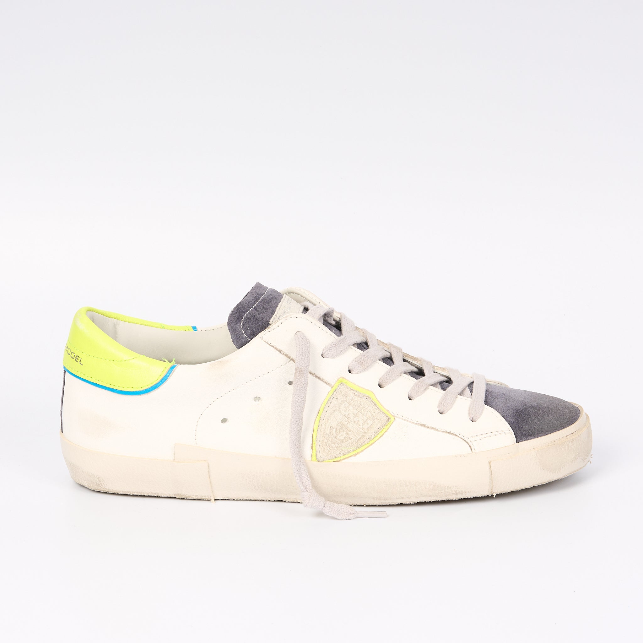 Philippe Model Sneaker Paris Bianco/Blu Uomo-6