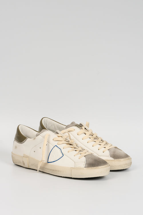 Philippe Model Sneaker Paris Low Bianco/grigio Uomo-2