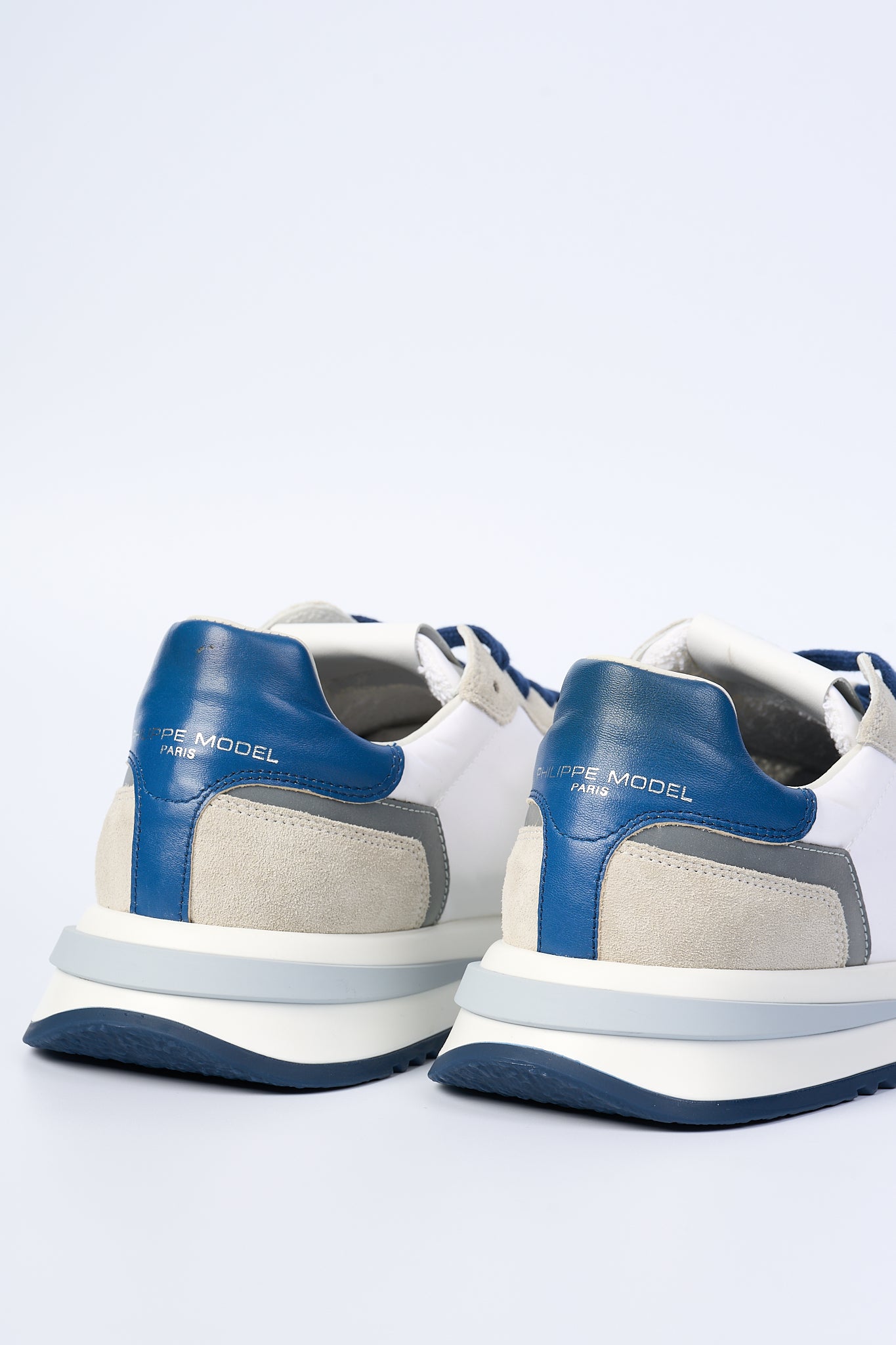 Philippe Model Sneaker Tropez Bianco/blu Uomo-4
