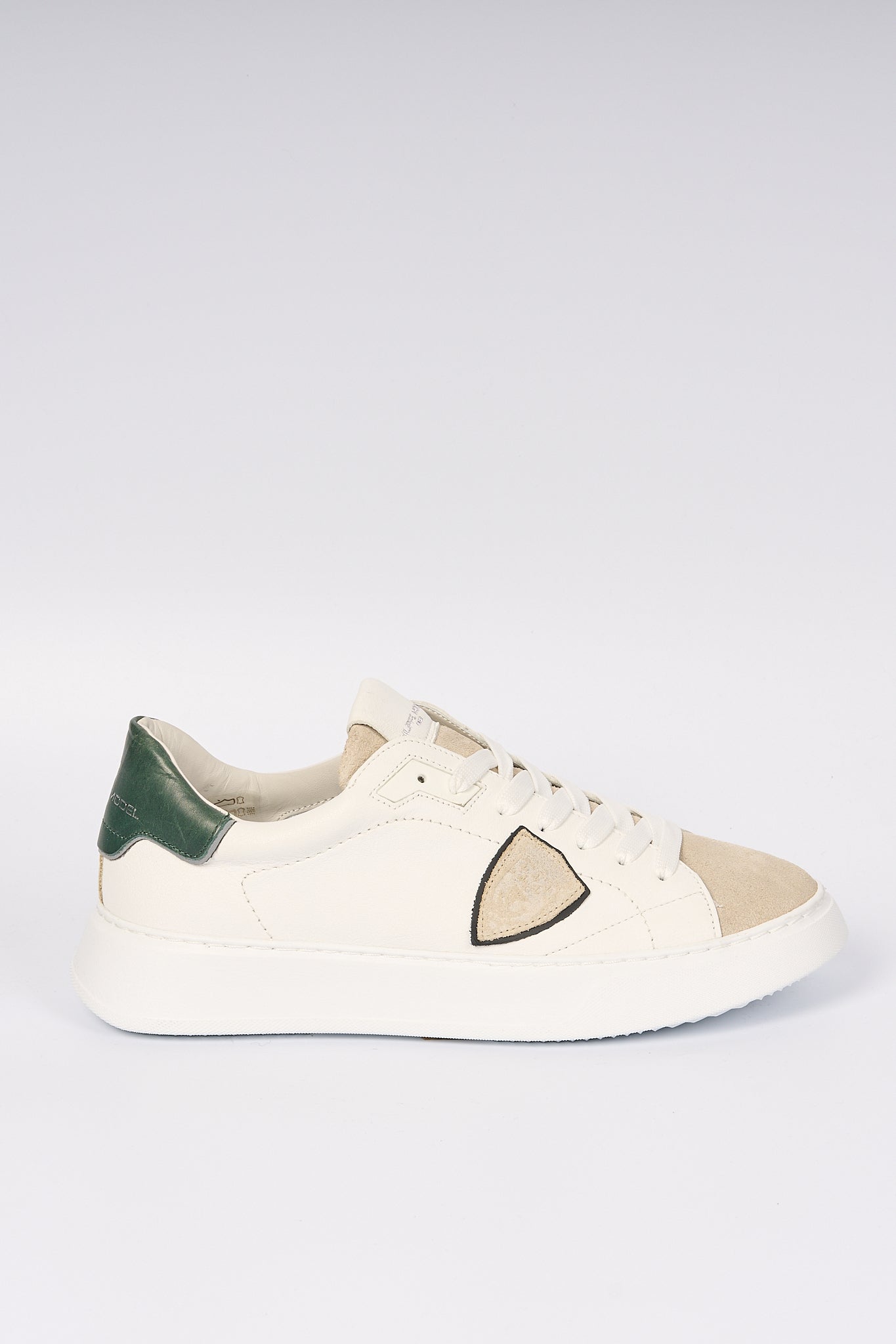 Philippe Model Sneakers Temple Bianco/Verde Uomo-1