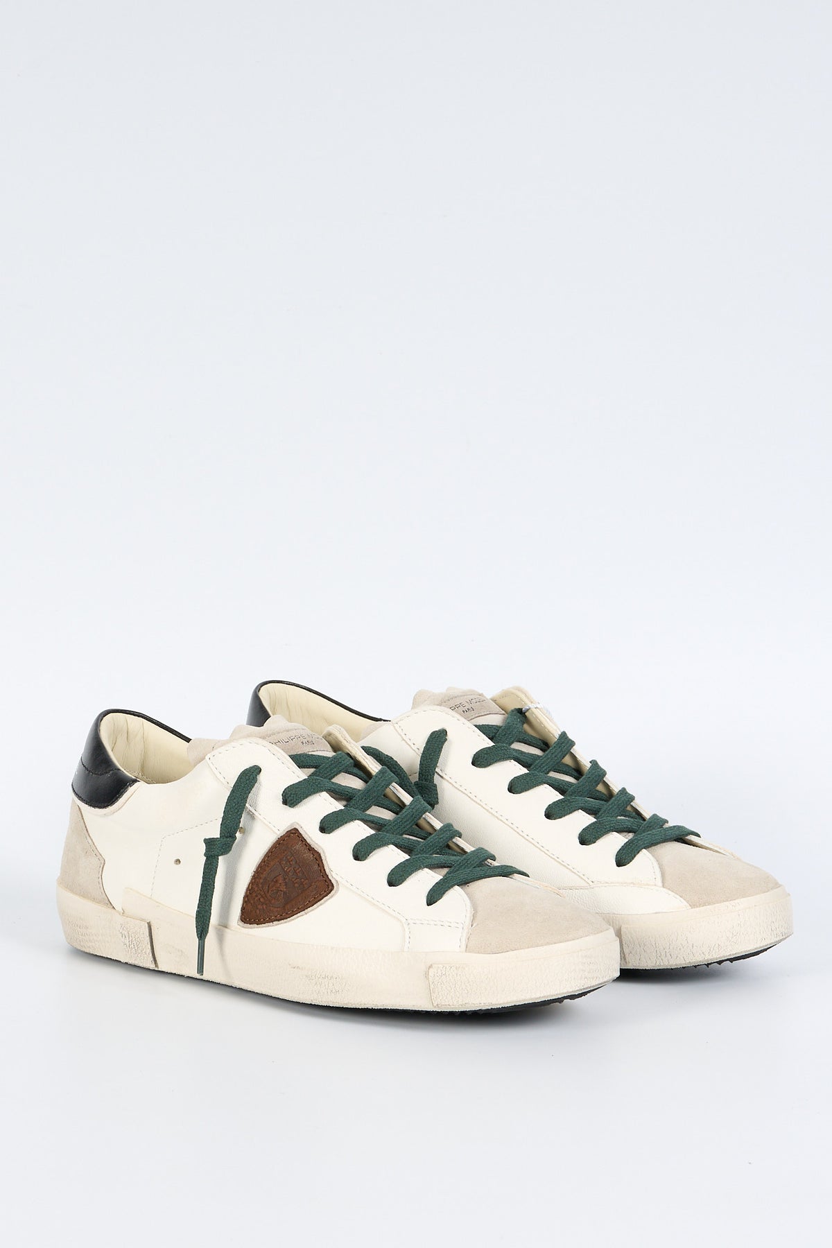 Philippe model Sneaker PARIS Bianco/Nero/Verde Uomo-1