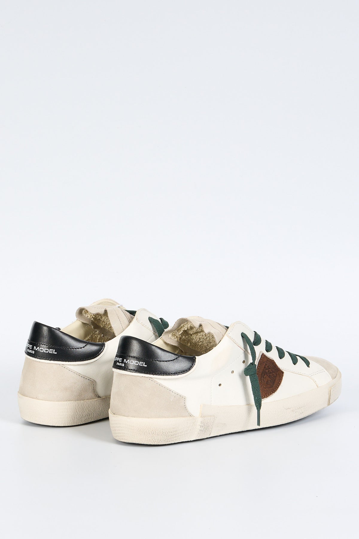 Philippe model Sneaker PARIS Bianco/Nero/Verde Uomo-3